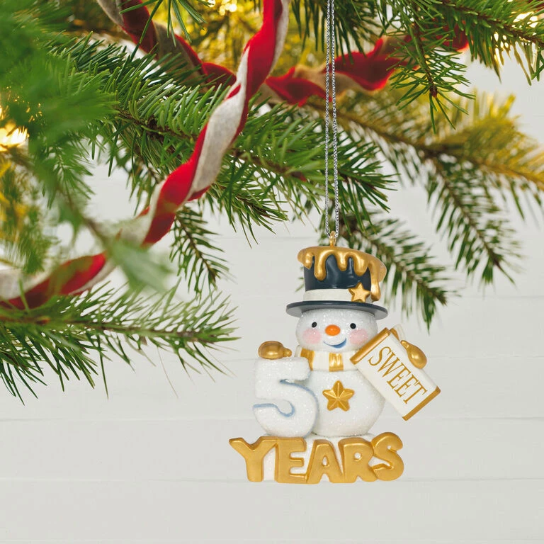 50 Sweet Years Special Edition Ornament Hallmark 50 Sweet Years Special Edition Ornament -Hallmark Shop 50 Sweet Years Snowman Keepsake Ornament 1799QGO2509 02