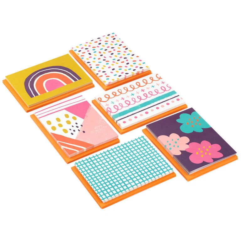 Abstract Doodles and Dots Boxed Blank Note Cards, Pack of 48 Hallmark Abstract Doodles And Dots Boxed Blank Note Cards, Pack Of 48 -Hallmark Shop Abstract Doodles and Dots Boxed Blank Note Cards 5STZ1092 02