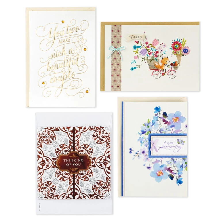 All Occasion Card Assortment in Decorative Box, Set of 20 Hallmark All Occasion Card Assortment In Decorative Box, Set Of 20 -Hallmark Shop All Occasion Card Assortment in Decorative