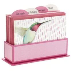 Hallmark Marjolein Bastin Assorted Blank Nature Note Cards In Caddy, Pack Of 24 -Hallmark Shop Bastin Assorted Nature Note Cards Caddy Bulk Pack 1SOM3881 08