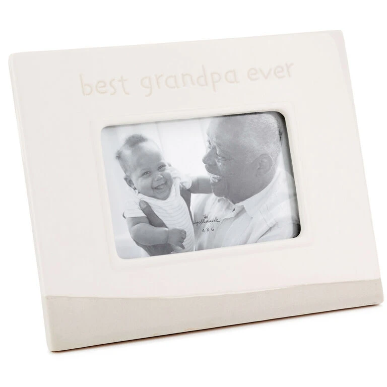 Best Grandpa Ever Picture Frame, 4x6 Hallmark Best Grandpa Ever Picture Frame, 4x6 -Hallmark Shop Best Grandpa Ever Picture Frame 1FRG6018 01