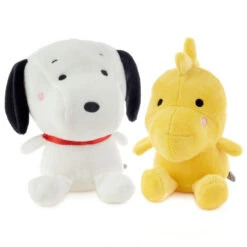 Hallmark Better Together Peanuts® Snoopy And Woodstock Magnetic Plush, 5.25" -Hallmark Shop Better Together Peanuts Snoopy Woodstock Magnetic Plush 1BTG1003 04