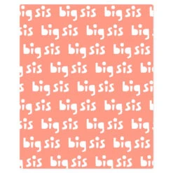 Hallmark Big Sis Fleece Blanket, 50x60 2 Hallmark Big Sis Fleece Blanket, 50x60 -Hallmark Shop Big Sis Fleece Blanket 1BBY4845 03