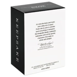 Hallmark Happy Halloween! Ornament -Hallmark Shop Black Cat Pumpkin Diorama Keepsake Ornament 1799QFO5311 05