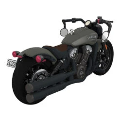 Hallmark Indian Motorcycle® Scout Bobber 2023 Metal Ornament -Hallmark Shop Black Indian Motorcycle Keepsake Ornament 2199QXI6037 06
