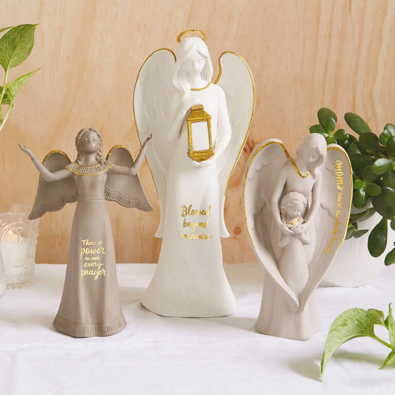 Blessed Beyond Measure Angel Figurine With Light, 12" Hallmark Blessed Beyond Measure Angel Figurine With Light, 12" -Hallmark Shop Blessed Beyond Measure Angel Figurine With Light 1JOA1047 02