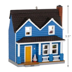 Hallmark Nostalgic Houses And Shops Special Edition 2023 Ornament 2 Hallmark Nostalgic Houses And Shops Special Edition 2023 Ornament -Hallmark Shop Blue Clapboard House Keepsake Ornament 2599QXE3309 03