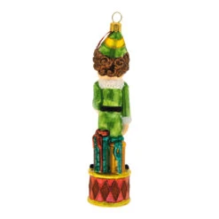 Hallmark Buddy The Elf™ Glass Ornament 5 Hallmark Buddy The Elf™ Glass Ornament -Hallmark Shop Buddy the Elf With Syrup Keepsake Ornament 1QEP3029 06