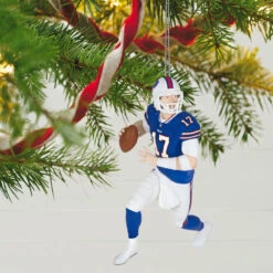 Best Seller -Hallmark Shop Buffalo Bills Josh Allen Keepsake Ornament 2299QXR8247 02
