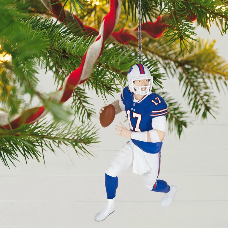 NFL Buffalo Bills Josh Allen Football Legends Ornament Hallmark NFL Buffalo Bills Josh Allen Football Legends Ornament -Hallmark Shop Buffalo Bills Josh Allen Keepsake Ornament 2299QXR8247 02