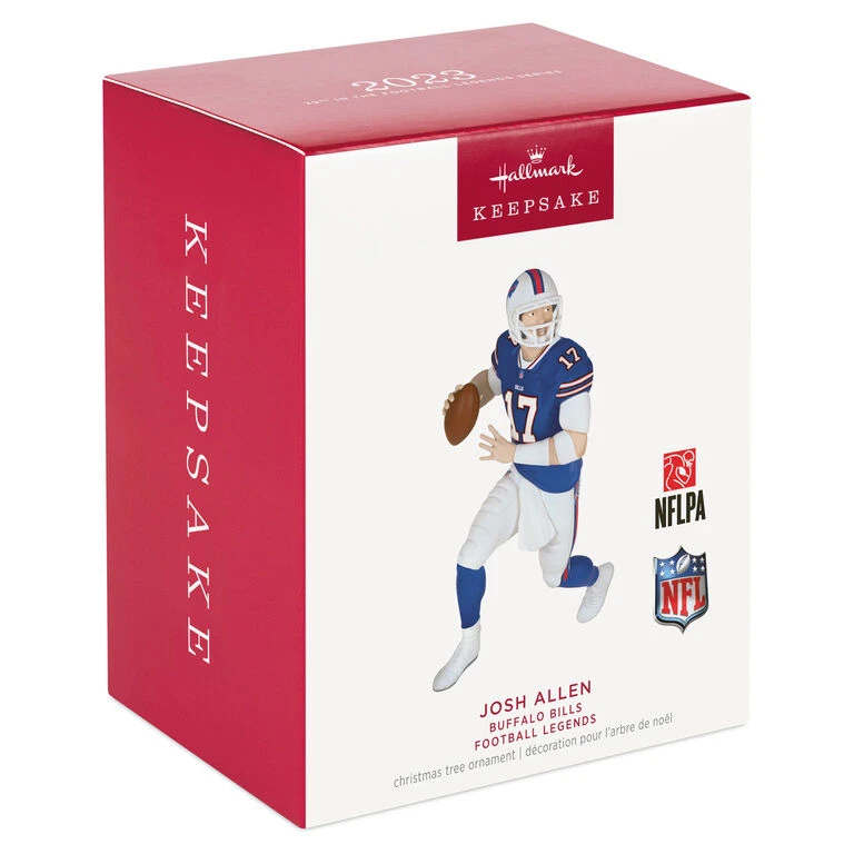 NFL Buffalo Bills Josh Allen Football Legends Ornament Hallmark NFL Buffalo Bills Josh Allen Football Legends Ornament -Hallmark Shop Buffalo Bills Josh Allen Keepsake Ornament 2299QXR8247 04