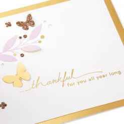 Hallmark Butterfly Bouquet Thankful For You 3D Pop-Up Thinking Of You Card -Hallmark Shop Butterfly Flowers 3D PopUp Thinking of You Card 1299LAD9643 03