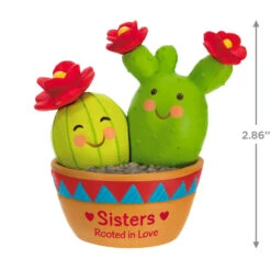 Hallmark Cactus Sisters Ornament -Hallmark Shop Cactus Sisters Rooted in Love Keepsake Ornament 1599QGO2569 03