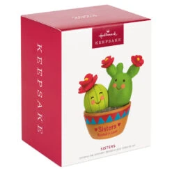 Hallmark Cactus Sisters Ornament -Hallmark Shop Cactus Sisters Rooted in Love Keepsake Ornament 1599QGO2569 04