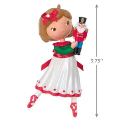 Hallmark Nutcracker Sweet Clara 2023 Exclusive Ornament -Hallmark Shop Clara With Nutcracker Keepsake Ornament 1799QXC5621 03