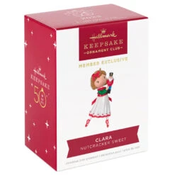 Hallmark Nutcracker Sweet Clara 2023 Exclusive Ornament -Hallmark Shop Clara With Nutcracker Keepsake Ornament 1799QXC5621 04