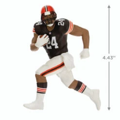 Hallmark NFL Cleveland Browns Nick Chubb Ornament -Hallmark Shop Cleveland Browns Nick Chubb Keepsake Ornament 2299QXI7159 03