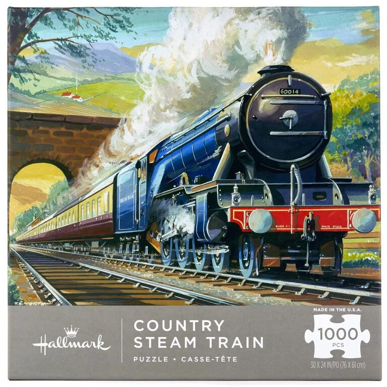Country Steam Train 1,000-Piece Puzzle Hallmark Country Steam Train 1,000-Piece Puzzle -Hallmark Shop Country Steam Train 1000Piece Puzzle root 1PUZ1908 PUZ1908 01.jpg Source Image