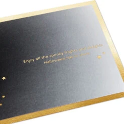 Hallmark Crescent Moon 3-D Pop-Up Halloween Card 2 Hallmark Crescent Moon 3-D Pop-Up Halloween Card -Hallmark Shop Crescent Moon and Bats 3D PopUp Halloween Card 1299IEH3001 03