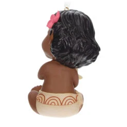 Hallmark Disney Moana The Ocean Chose Me Porcelain Ornament -Hallmark Shop Disney Baby Moana Keepsake Ornament 2499QXD6627 06