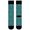 Hallmark Disney The Haunted Mansion Wallpaper Crew Socks