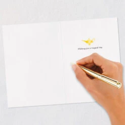 Hallmark Disney Princess Jasmine Magical Day Quilled Paper Handmade Card -Hallmark Shop Disney Jasmine Quilled Paper Handmade Card for Her 1299LAD2857 06