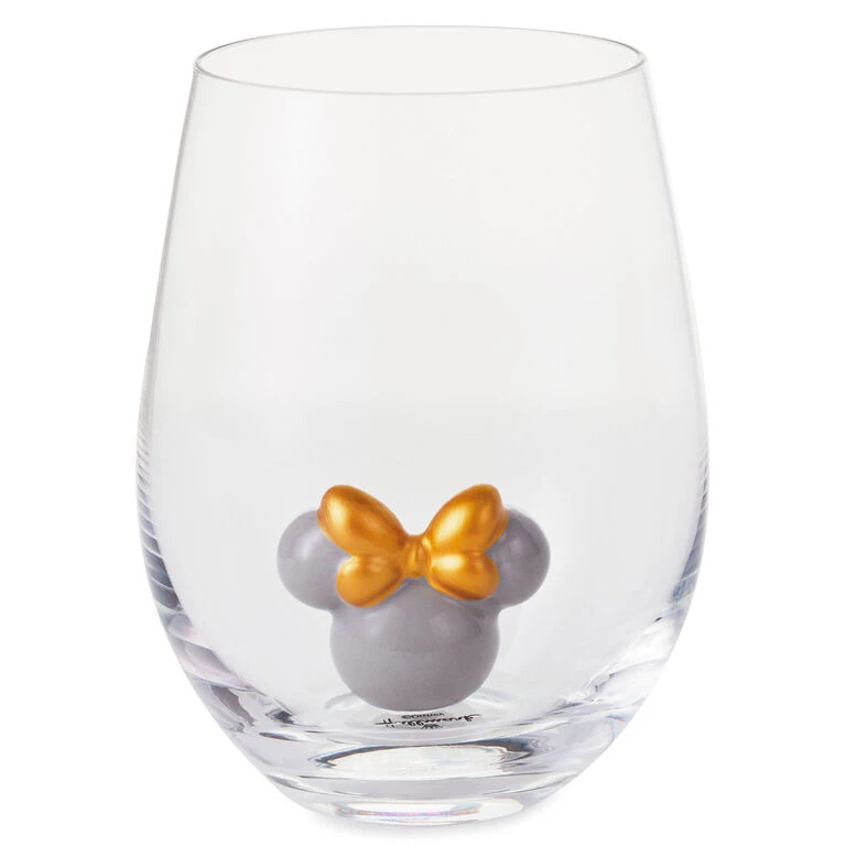 Disney Minnie Mouse Ears Silhouette Stemless Glass, 13 oz. Hallmark Disney Minnie Mouse Ears Silhouette Stemless Glass, 13 Oz. -Hallmark Shop Disney Minnie Mouse Ears Silhouette Stemless Glass 1DYG2047 01