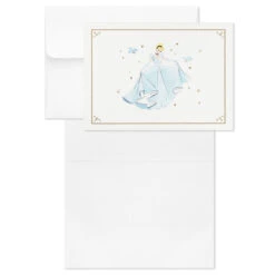 Hallmark Disney Princess Assorted Boxed Blank Note Cards Multipack, Pack Of 24 -Hallmark Shop Disney Princesses Assorted Boxed Blank Note Cards 3SOM3887 04