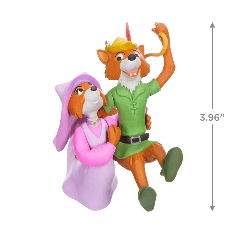Disney Robin Hood 50th Anniversary A Romantic Rescue Ornament Hallmark Disney Robin Hood 50th Anniversary A Romantic Rescue Ornament -Hallmark Shop Disney Robin Hood Maid Marian Keepsake Ornament 2199QXD6589 03