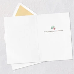 Hallmark Disney The Little Mermaid Ariel Happy Wish Quilled Paper Handmade Card -Hallmark Shop Disney The Little Mermaid Ariel Quilled Paper Card 1299LAD2858 03