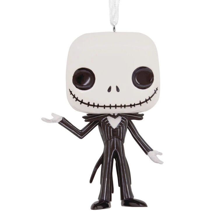 Disney Tim Burton's The Nightmare Before Christmas Jack Skellington Funko POP!® Hallmark Ornament Disney Tim Burton's The Nightmare Before Christmas Jack Skellington Funko POP!® Hallmark Ornament -Hallmark Shop Disney Tim Burtons The Nightmare Before Christmas Jack Skellington Funko POP Christmas Ornament 3HCM1114 01