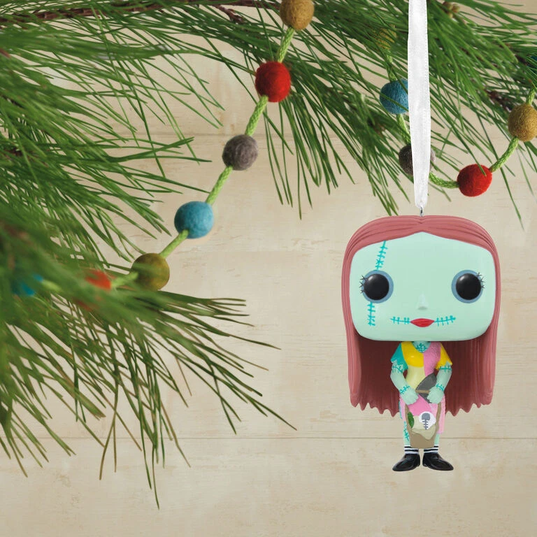 Disney Tim Burton's The Nightmare Before Christmas Sally Funko POP!® Hallmark Ornament Disney Tim Burton's The Nightmare Before Christmas Sally Funko POP!® Hallmark Ornament -Hallmark Shop Disney Tim Burtons The Nightmare Before Christmas Sally Funko POP Christmas Ornament 3HCM1101 02