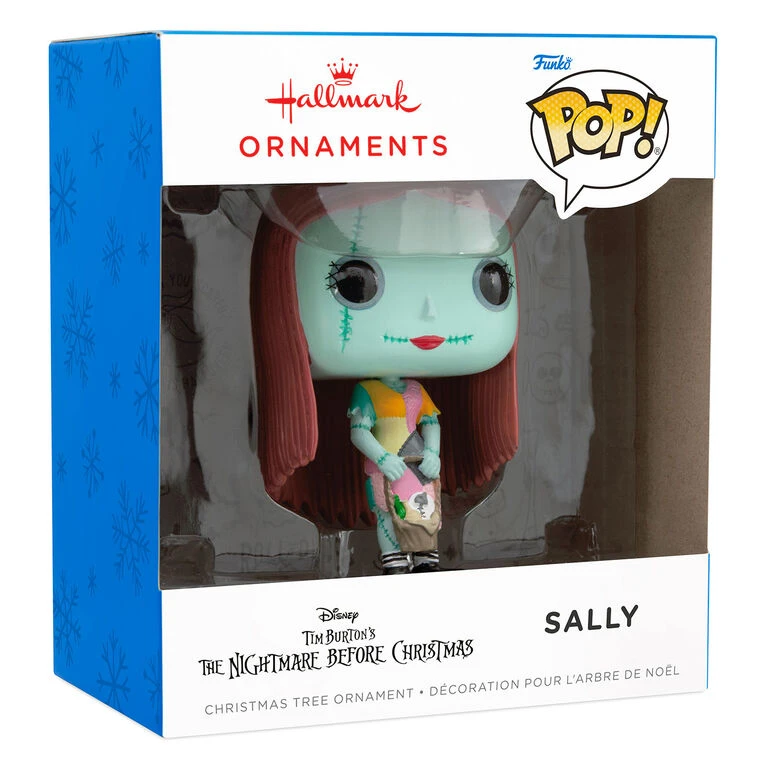 Disney Tim Burton's The Nightmare Before Christmas Sally Funko POP!® Hallmark Ornament Disney Tim Burton's The Nightmare Before Christmas Sally Funko POP!® Hallmark Ornament -Hallmark Shop Disney Tim Burtons The Nightmare Before Christmas Sally Funko POP Christmas Ornament 3HCM1101 04