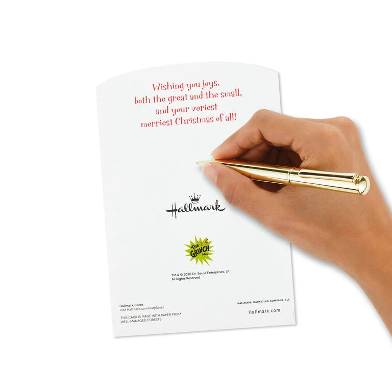 Dr. Seuss™ How the Grinch Stole Christmas! 3D Pop-Up Boxed Christmas Cards, Pack of 8 Hallmark Dr. Seuss™ How The Grinch Stole Christmas! 3D Pop-Up Boxed Christmas Cards, Pack Of 8 -Hallmark Shop Dr. Seuss Grinch 3D PopUp Boxed Christmas Cards 5XPX9466 05