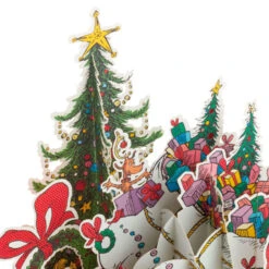 Hallmark Dr. Seuss™ How The Grinch Stole Christmas!™ Wreath 3D Pop-Up Christmas Card -Hallmark Shop Dr. Seuss Grinch 3D PopUp Christmas Card 1499IXC7132 04