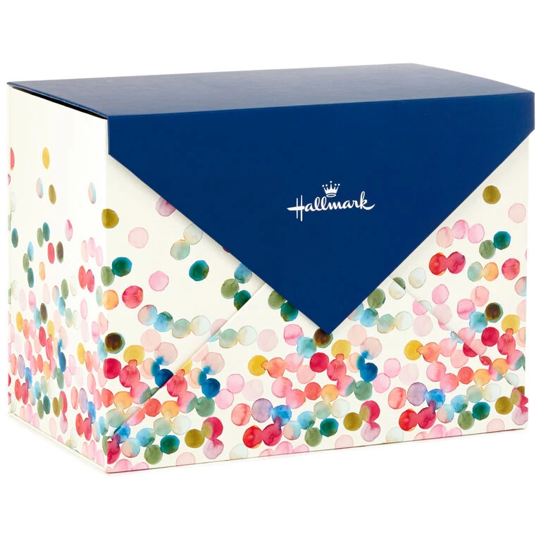 Assorted All-Occasion Cards in Polka Dot Organizer Box, Box of 24 Hallmark Assorted All-Occasion Cards In Polka Dot Organizer Box, Box Of 24 -Hallmark Shop Everyday Cards Organized Storage