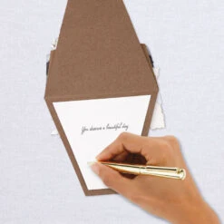 Hallmark Flower Bouquet Beautiful Day Birthday Card 5 Hallmark Flower Bouquet Beautiful Day Birthday Card -Hallmark Shop Floral Bouquet Displayable Birthday Card 1299LAD9483 06