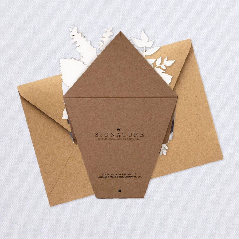 Flower Bouquet Beautiful Day Birthday Card Hallmark Flower Bouquet Beautiful Day Birthday Card -Hallmark Shop Floral Bouquet Displayable Birthday Card 1299LAD9483 07