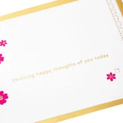 Hallmark Happy Thoughts Flower Bouquet 3D Pop-Up Thinking Of You Card 4 Hallmark Happy Thoughts Flower Bouquet 3D Pop-Up Thinking Of You Card -Hallmark Shop Flower Bouquet 3D PopUp Thinking of You Card 1299LAD9644 05