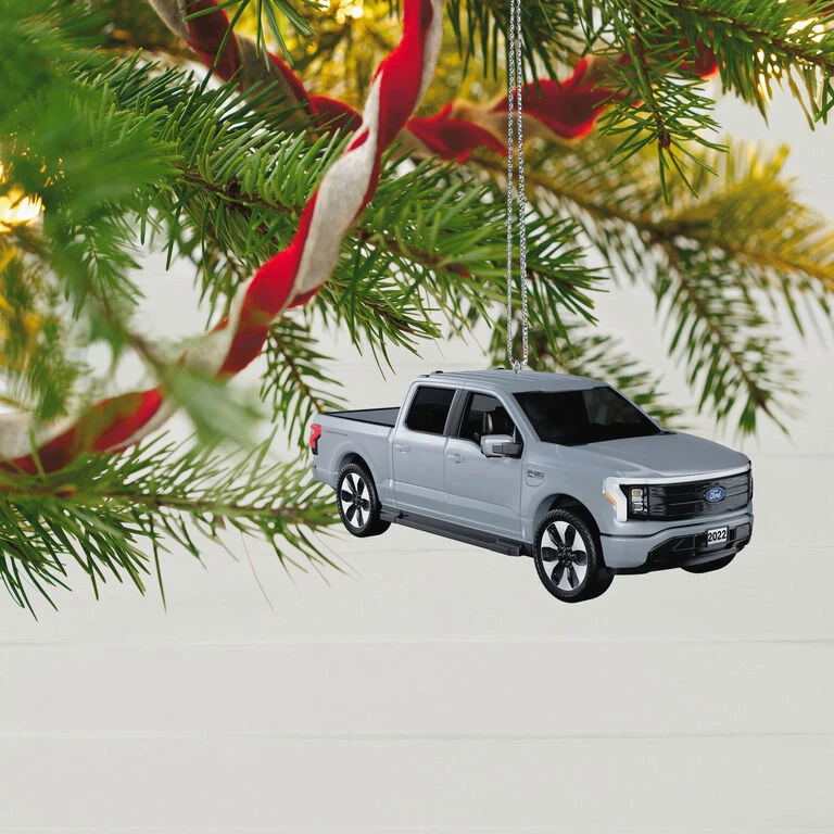 2022 Ford F-150 Lightning 2023 Metal Ornament Hallmark 2022 Ford F-150 Lightning 2023 Metal Ornament -Hallmark Shop Ford F150 Truck Keepsake Ornament 2199QXI6017 02
