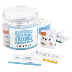 Hallmark Friends Trivia Cards Jar -Hallmark Shop Friends Trivia Jar With 50 Cards 1PCL1007 03