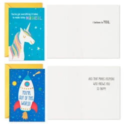 Hallmark Fun Kids Assortment Encouragement Cards, Pack Of 36 4 Hallmark Fun Kids Assortment Encouragement Cards, Pack Of 36 -Hallmark Shop Fun Kids Assortment Encouragement Cards 5STZ1140 05