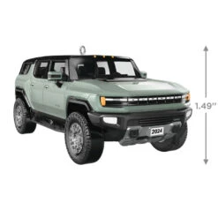 Hallmark 2024 GMC HUMMER EV™ 2023 Metal Ornament -Hallmark Shop GMC Hummer EV Keepsake Ornament 2199QXI6027 03