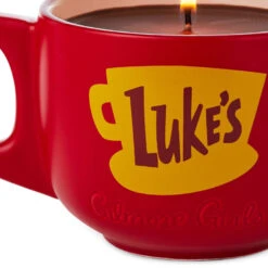 Hallmark Gilmore Girls Coffee-Scented Luke's Diner Mug Candle 3 Hallmark Gilmore Girls Coffee-Scented Luke's Diner Mug Candle -Hallmark Shop Gilmore Girls CoffeeScented Candle in Lukes Diner Mug 1PCL1012 04