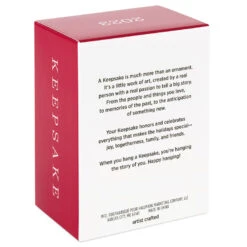 Hallmark Oh, What Fun It Is To Wine Ornament 4 Hallmark Oh, What Fun It Is To Wine Ornament -Hallmark Shop Glass of Red Wine Keepsake Ornament 1599QGO2919 05