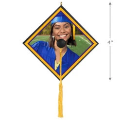 Hallmark Graduation Cap Photo Personalized Ornament -Hallmark Shop Graduation Cap Photo Personalized Keepsake Ornament 2499QHE2120B3 03
