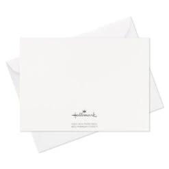 Hallmark Gray And Gold Bulk Blank Thank-You Notes, Pack Of 50 -Hallmark Shop Gray and Gold Bulk Blank ThankYou Notes Multipack 3THK2522 07