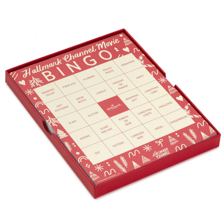 Hallmark Channel Movie Bingo Game Pad Hallmark Channel Movie Bingo Game Pad -Hallmark Shop Hallmark Channel Bingo TearOff Game Pad 1XKT3502 01
