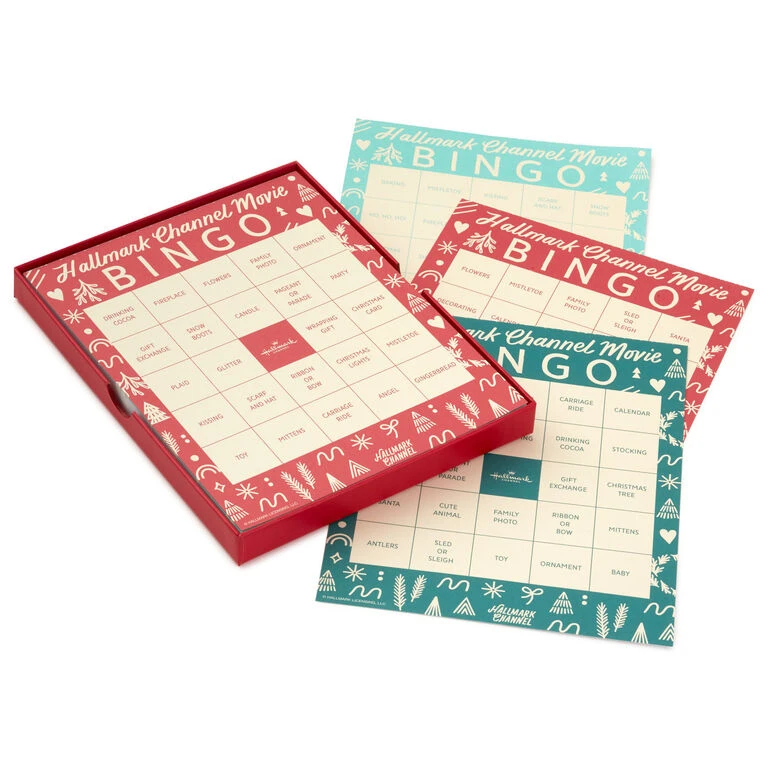 Hallmark Channel Movie Bingo Game Pad Hallmark Channel Movie Bingo Game Pad -Hallmark Shop Hallmark Channel Bingo TearOff Game Pad 1XKT3502 02