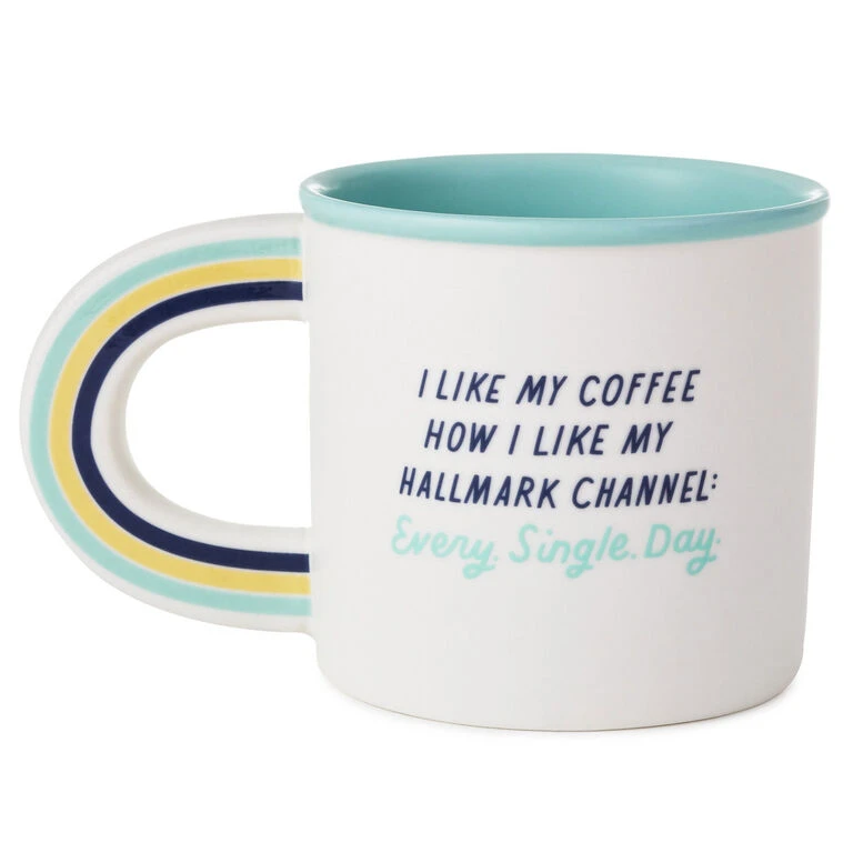 Hallmark Channel Every Single Day Mug, 15 oz. Hallmark Channel Every Single Day Mug, 15 Oz. -Hallmark Shop Hallmark Channel Every Single Day Mug 1HKC2308 01